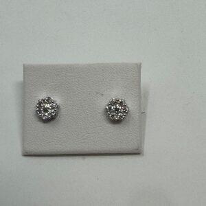 Tower Cluster Stud Earrings